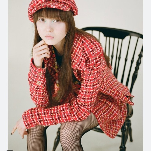 Free people Anna Sui Neo Plaid Cap new with tags one size M/L main image 7
